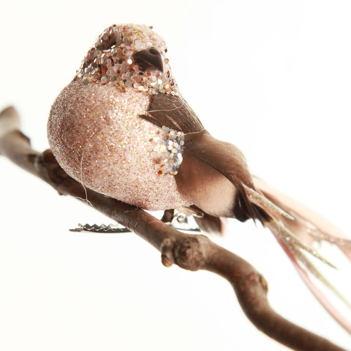 Champagne Pink Bird Clip