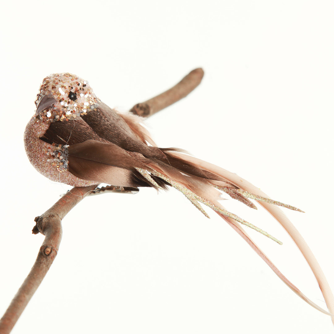 Champagne Pink Bird Clip