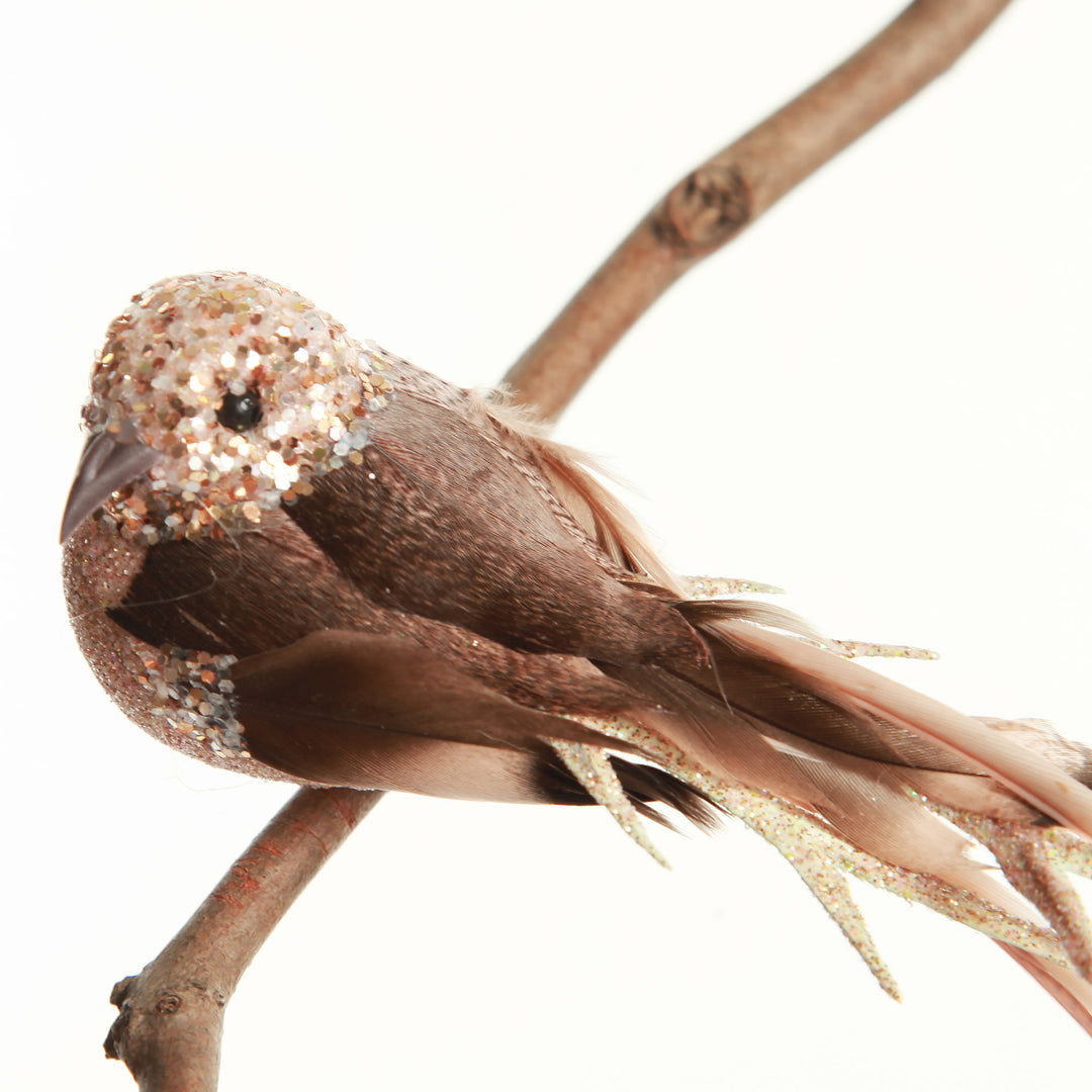 Champagne Pink Bird Clip