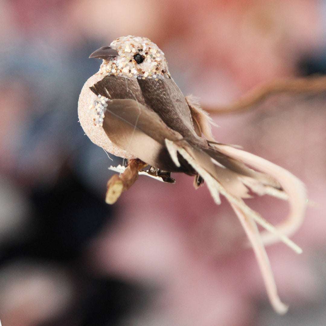 Champagne Pink Bird Clip