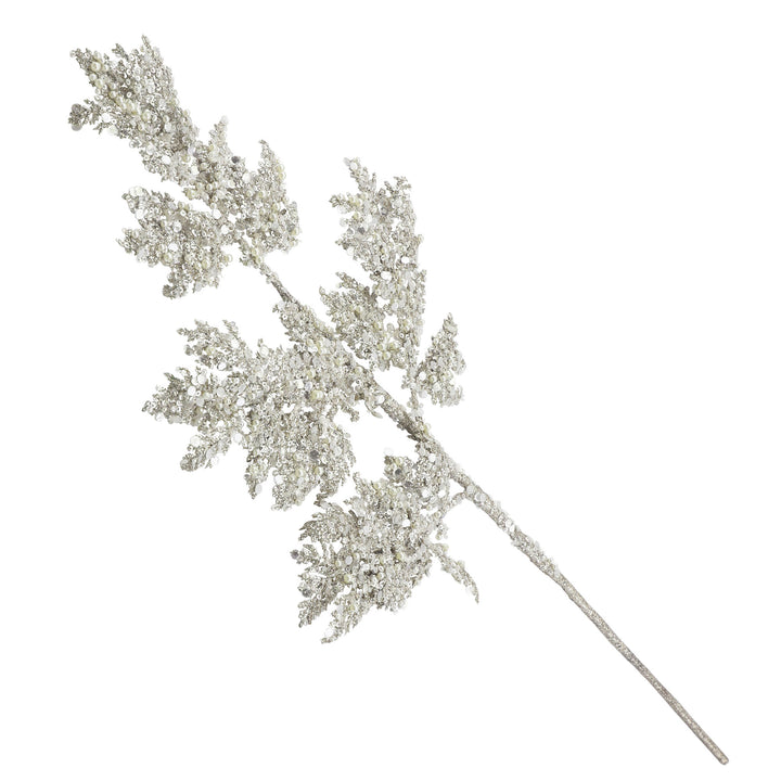 Champagne Glitter Cedar Spray 71cm(h)