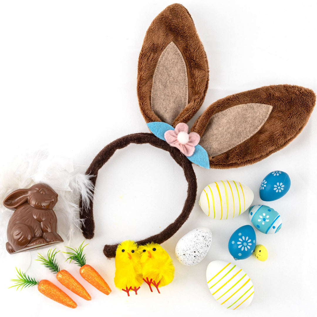DIY Yellow Chocolate Bunny Easter Top Hat Kit