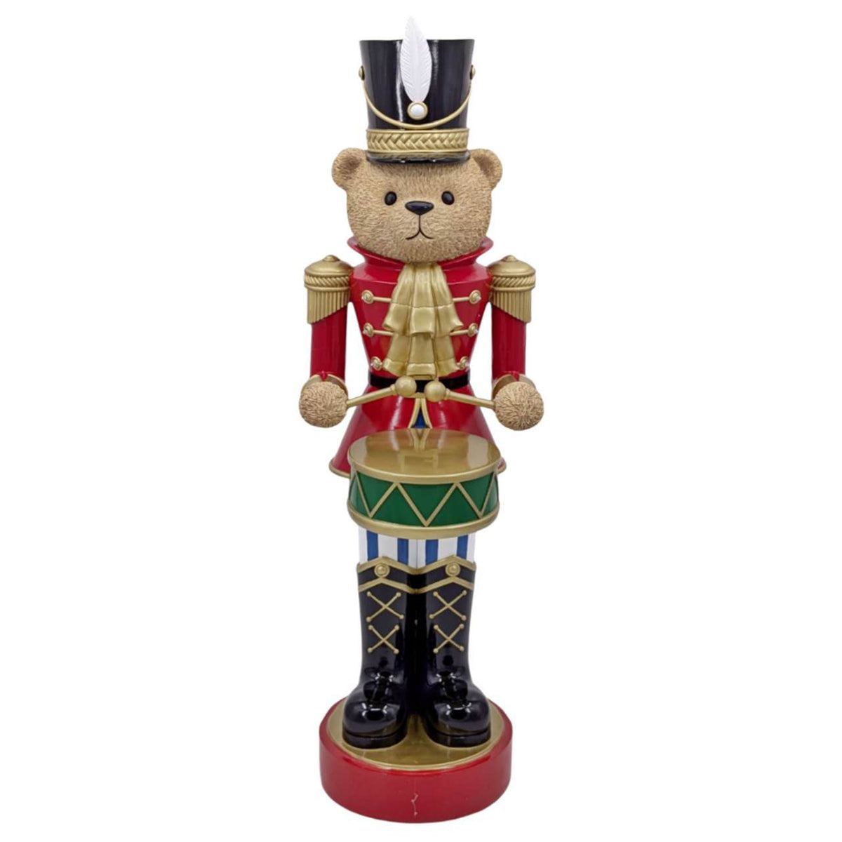 Christmas Bear Nutcracker Ornament - 92cm
