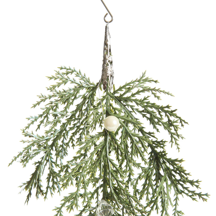 Christmas Fir and Pearl Christmas Tree Decoration