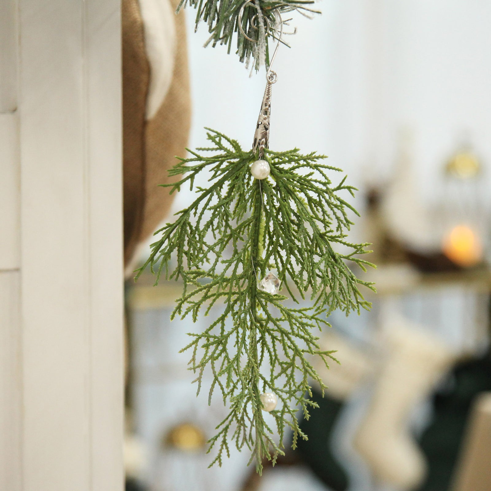 Christmas Fir and Pearl Christmas Tree decoration
