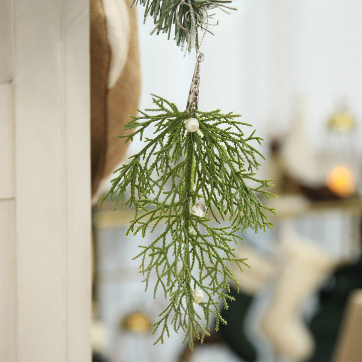 Christmas Fir and Pearl Christmas Tree decoration