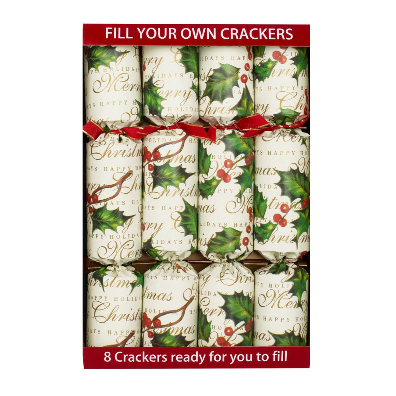 Christmas Holly - Fill Your Own Christmas Bon Bons