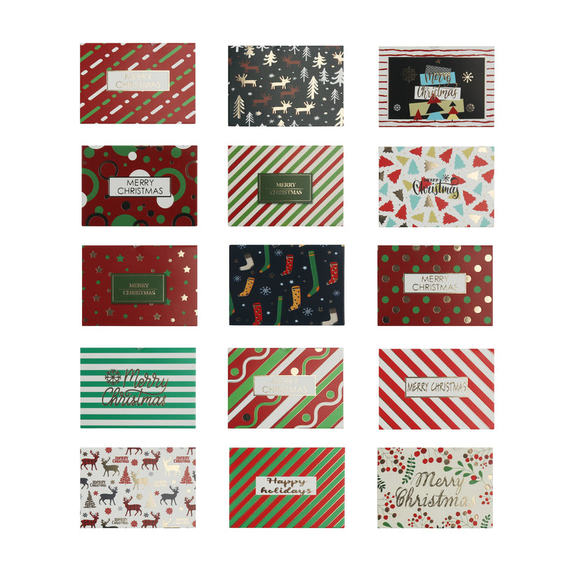Christmas Mini Gift Cards - Assorted