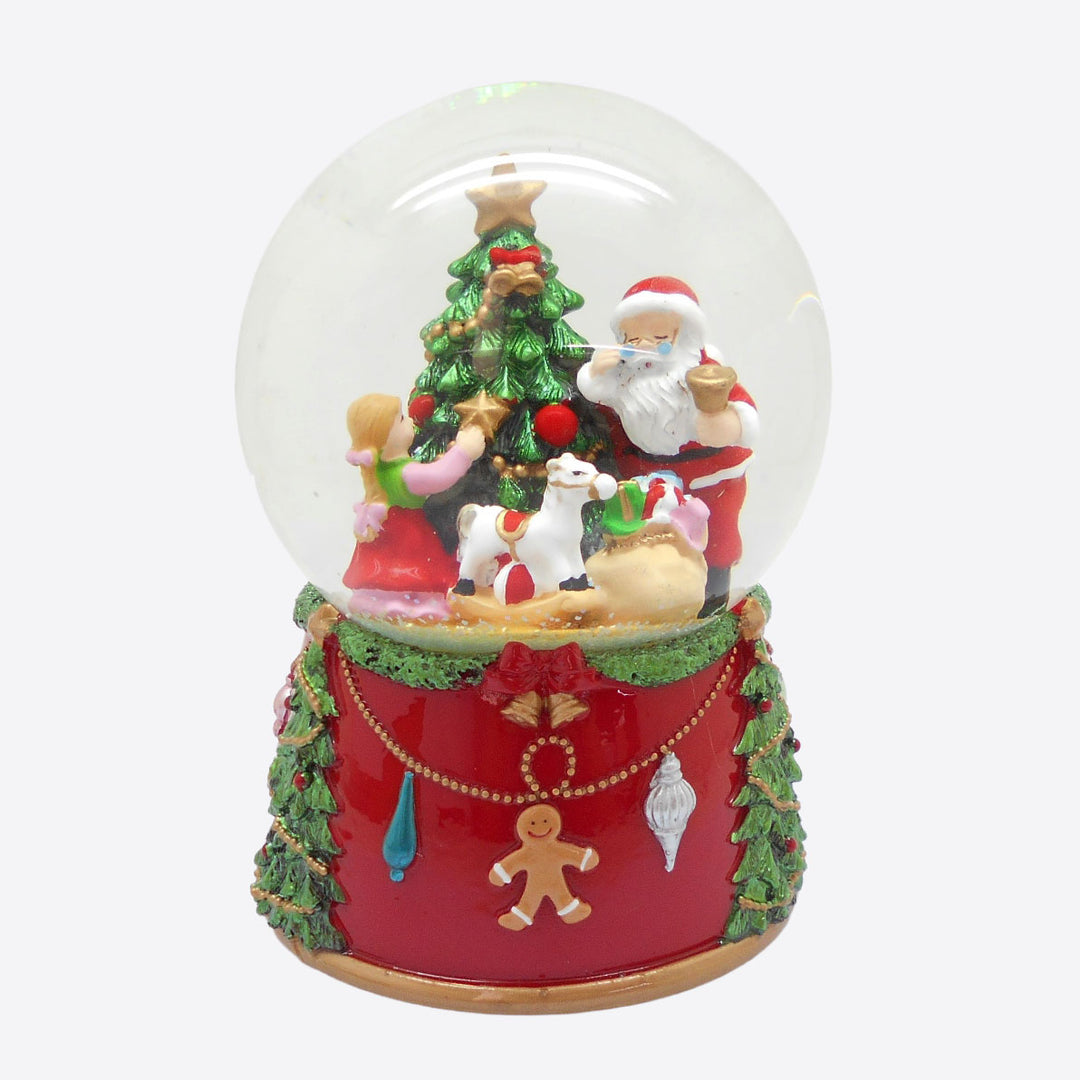 Christmas Musical Snowglobe - 14.5cm