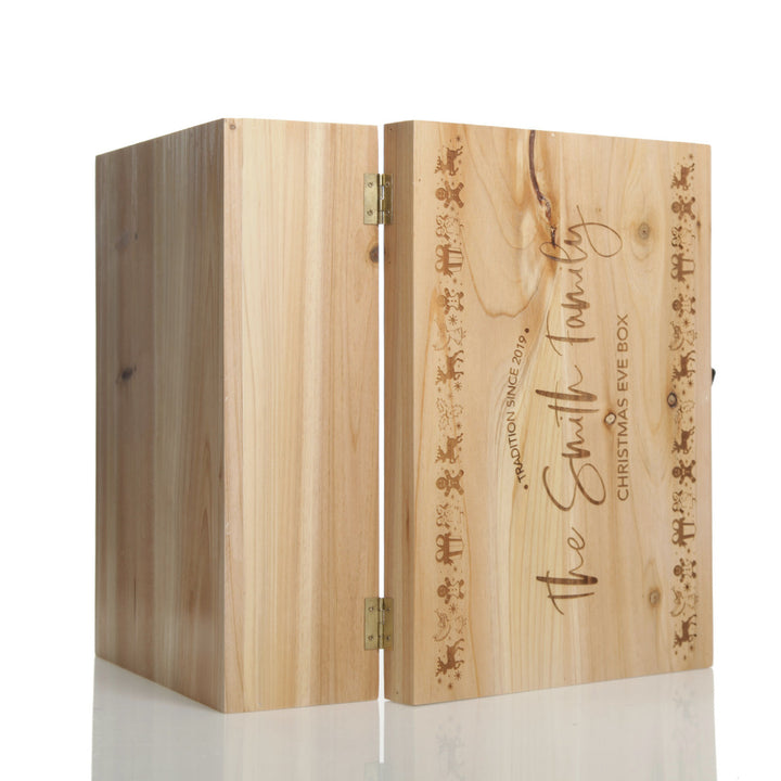 Personalised Christmas Parade Wooden Christmas Eve Box