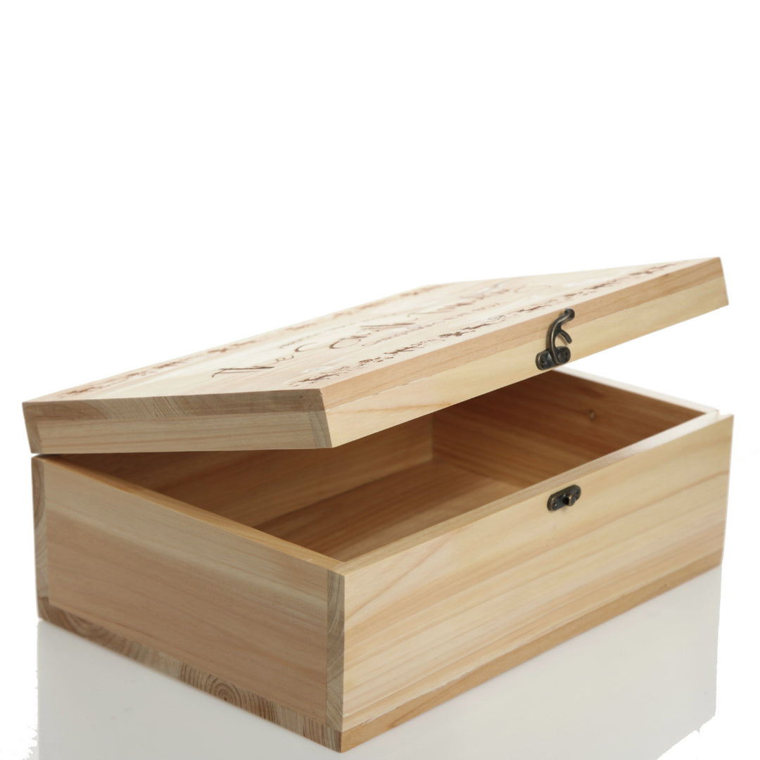 Personalised Christmas Parade Wooden Christmas Eve Box