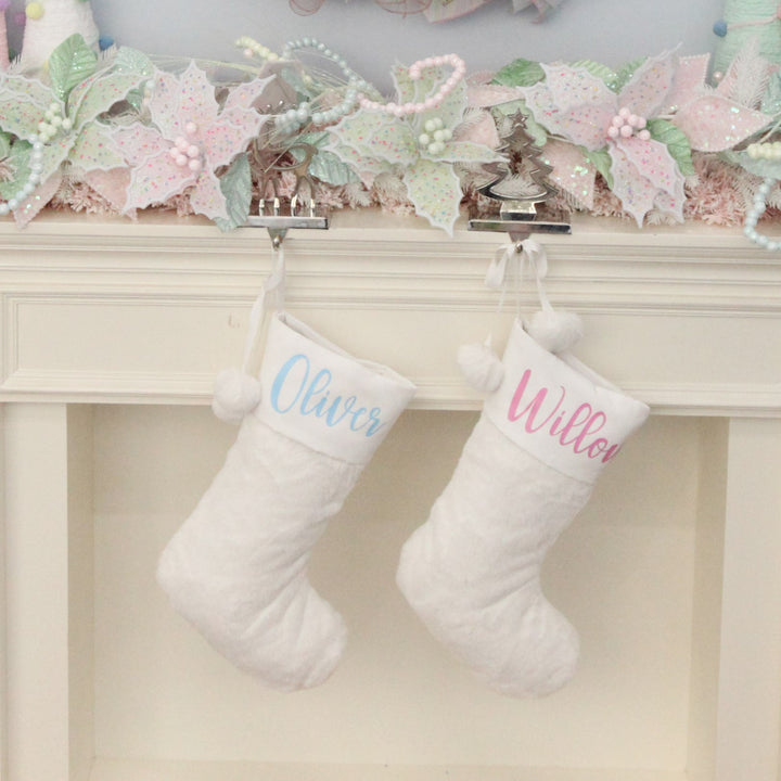 Pale Pink Sequin Leaf Garland - 120cm