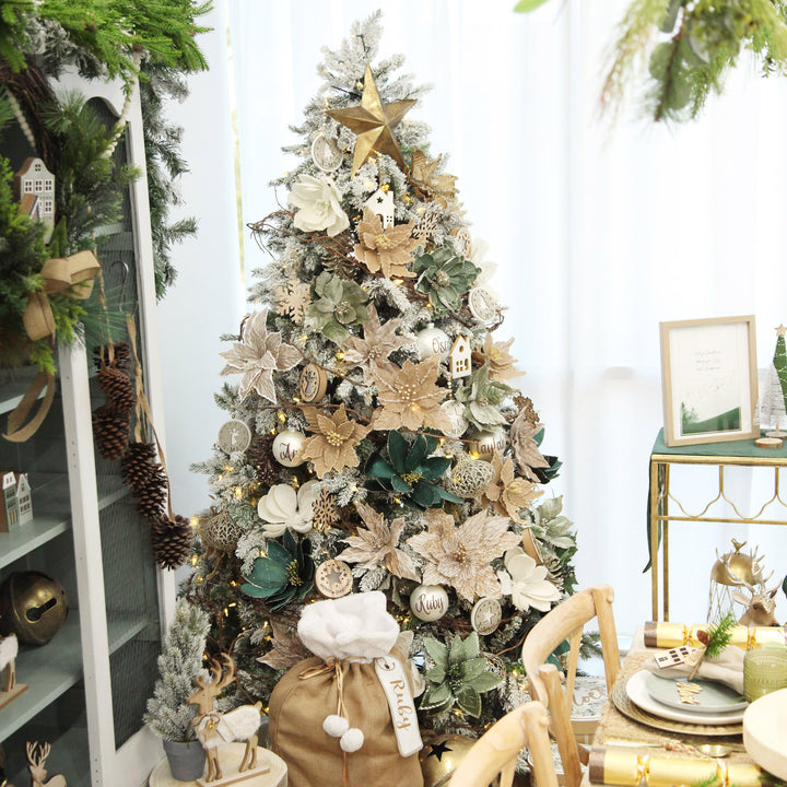 Nordic Christmas Village Tree