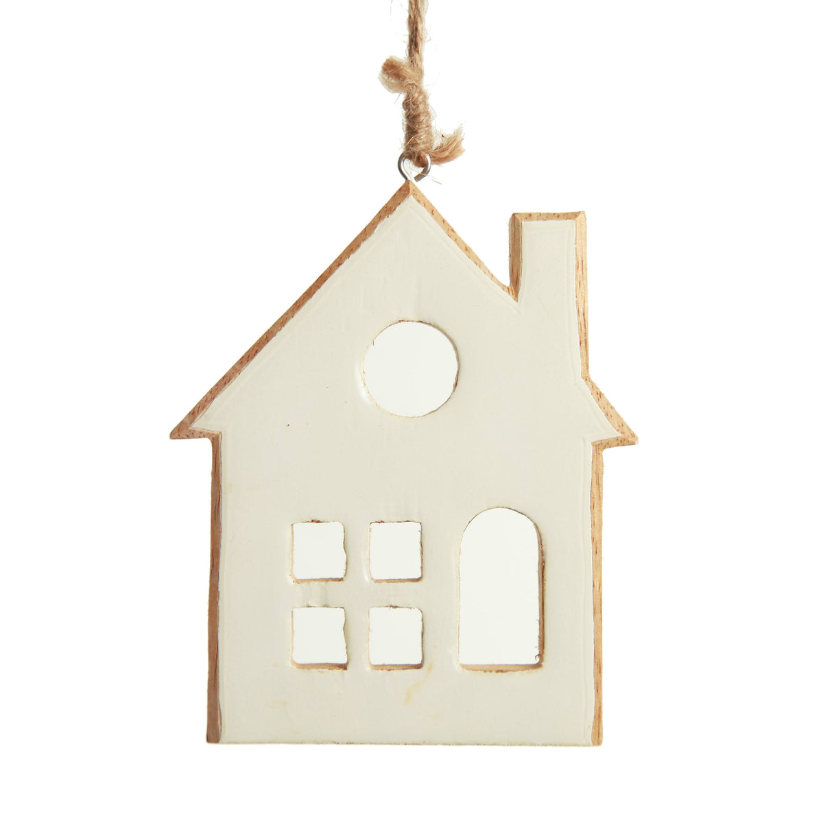 Christmas Village Tree Decoration with Circle