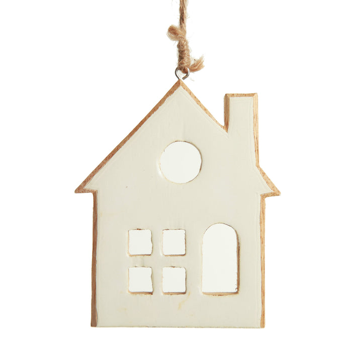 Christmas Village Tree Decoration with Circle