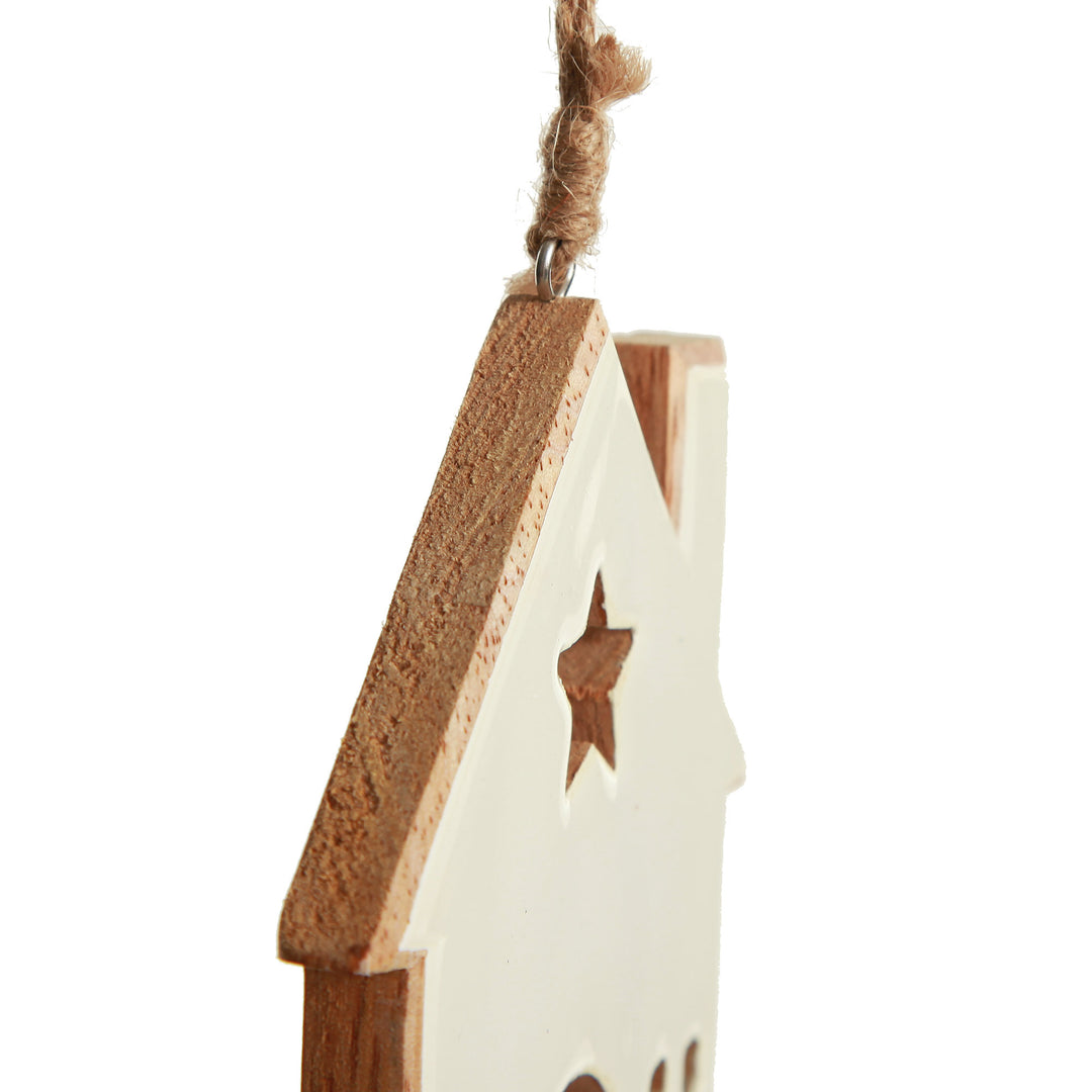 Christmas Village Tree Decoration with Star 