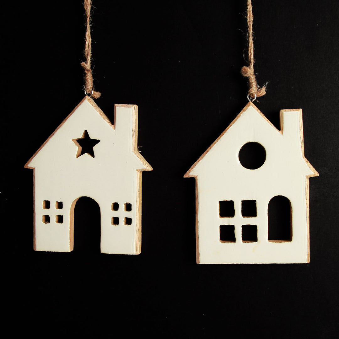 Christmas Village Tree Decoration with Star 