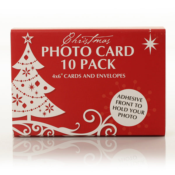 Christmas Photo Card Pack Box