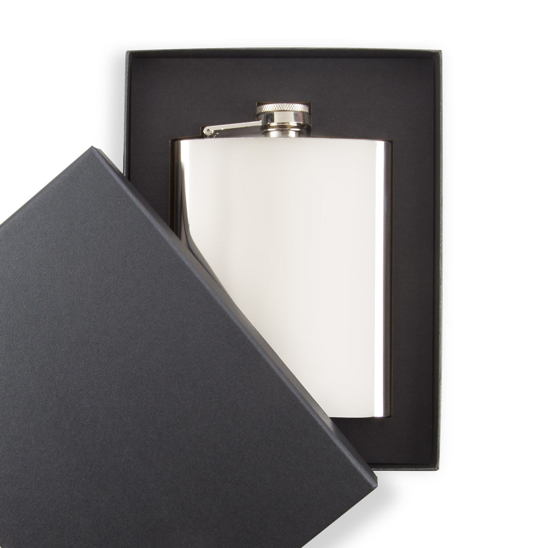 Hip Flask Black Gift Box