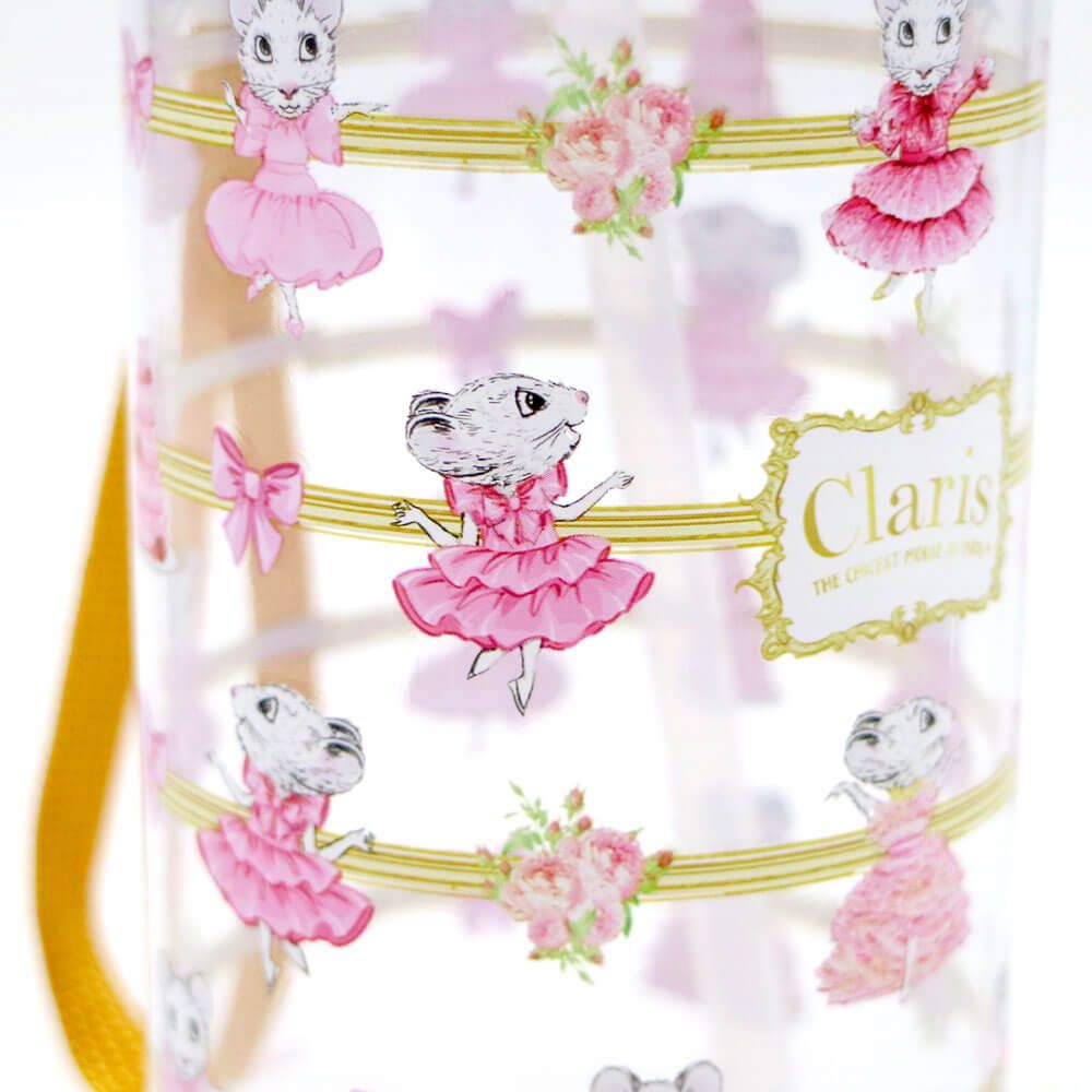 Claris Drink Bottle with Straw 500ml