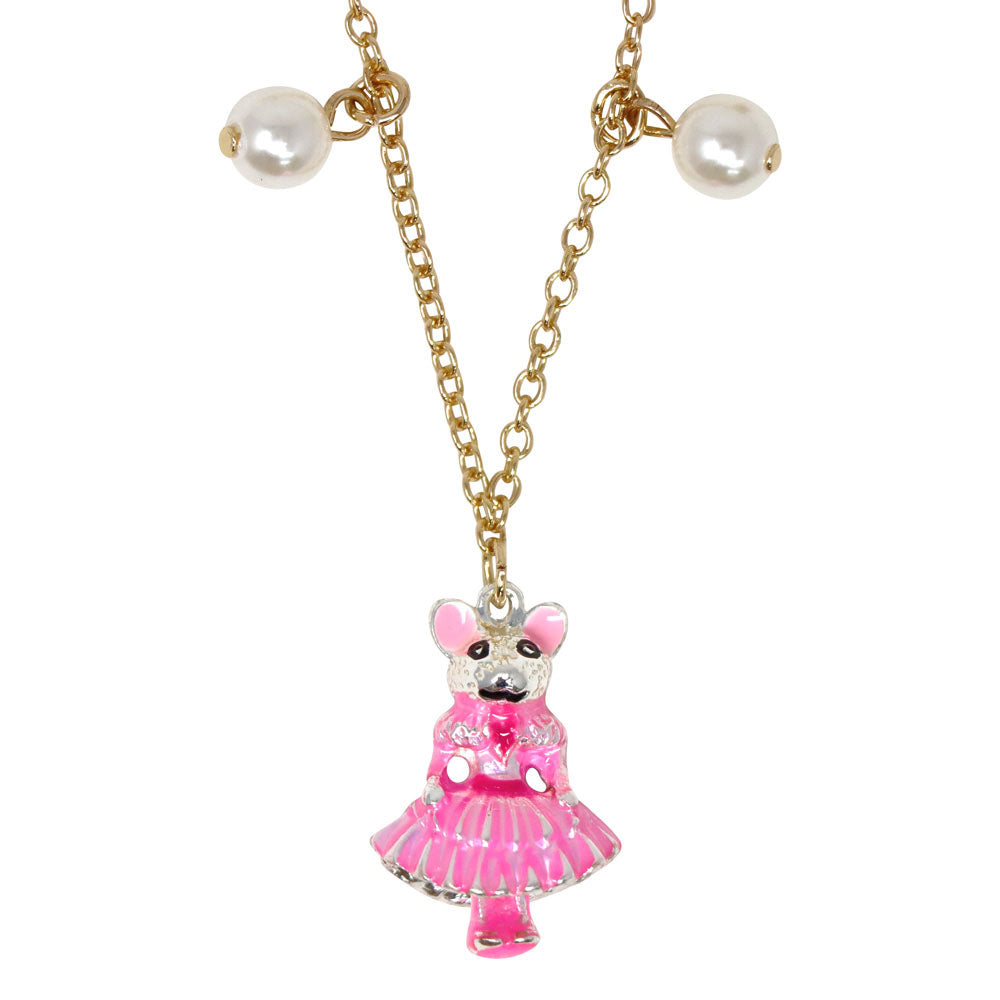 Claris the Chicest Mouse in Paris - Charm Necklace