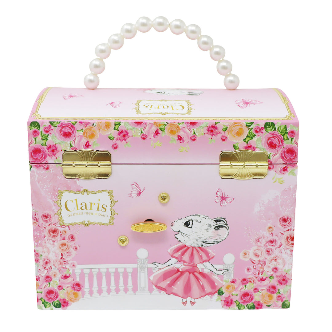 Claris the Chicest Mouse in Paris - Pearl Musical Jewellery Box