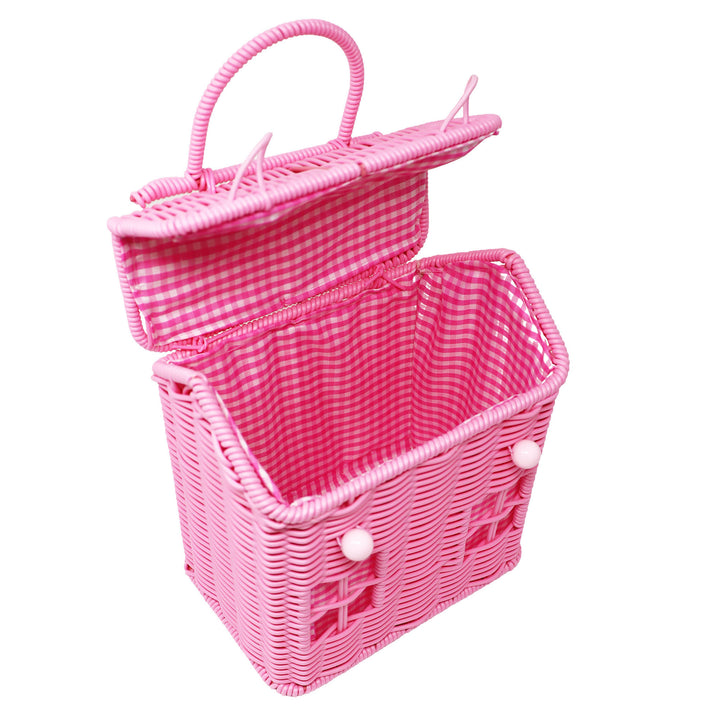 Claris the Chicest Mouse in Paris - Tea Set with Woven Basket - 11 Pcs