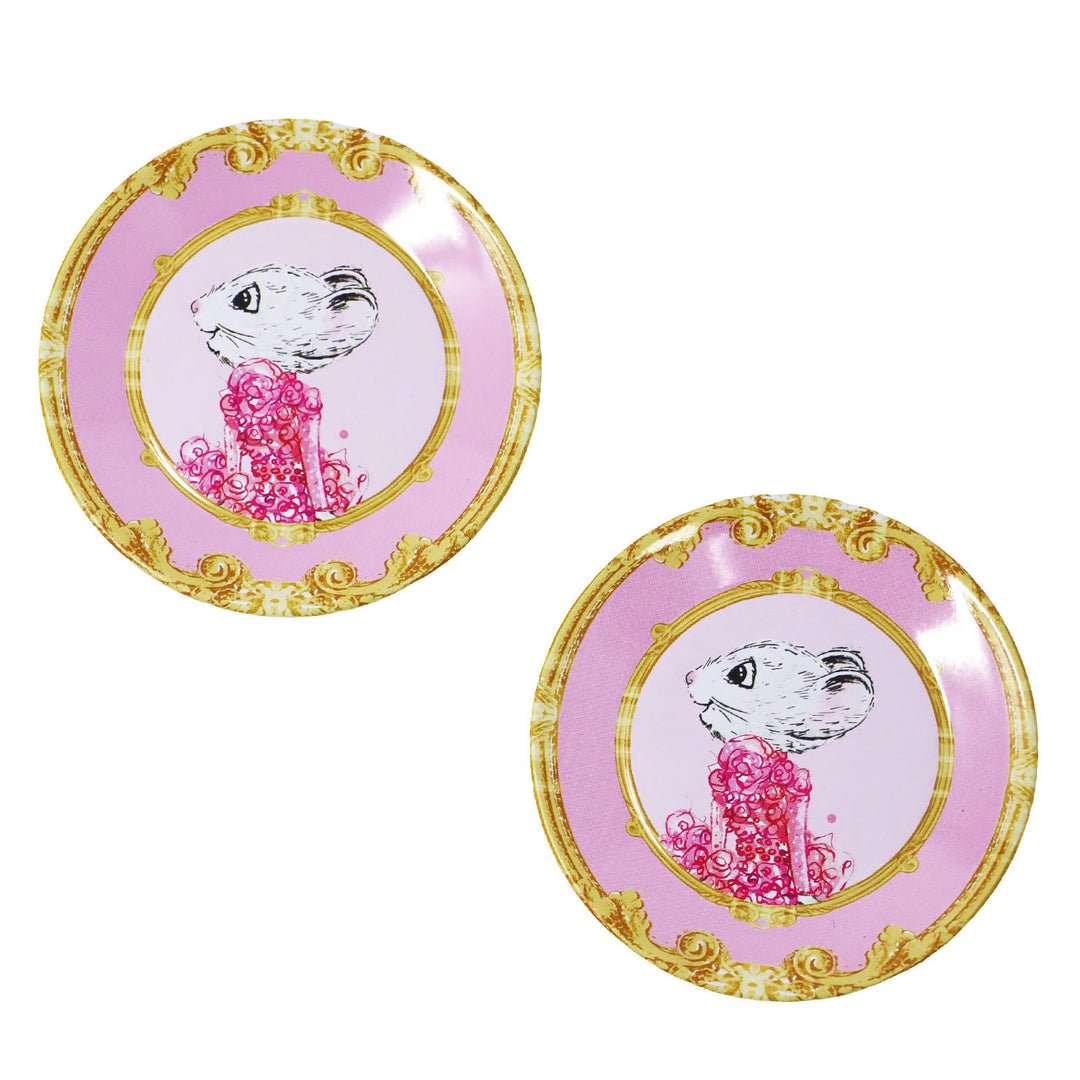 Claris the Chicest Mouse in Paris - Tea Set with Woven Basket - 11 Pcs