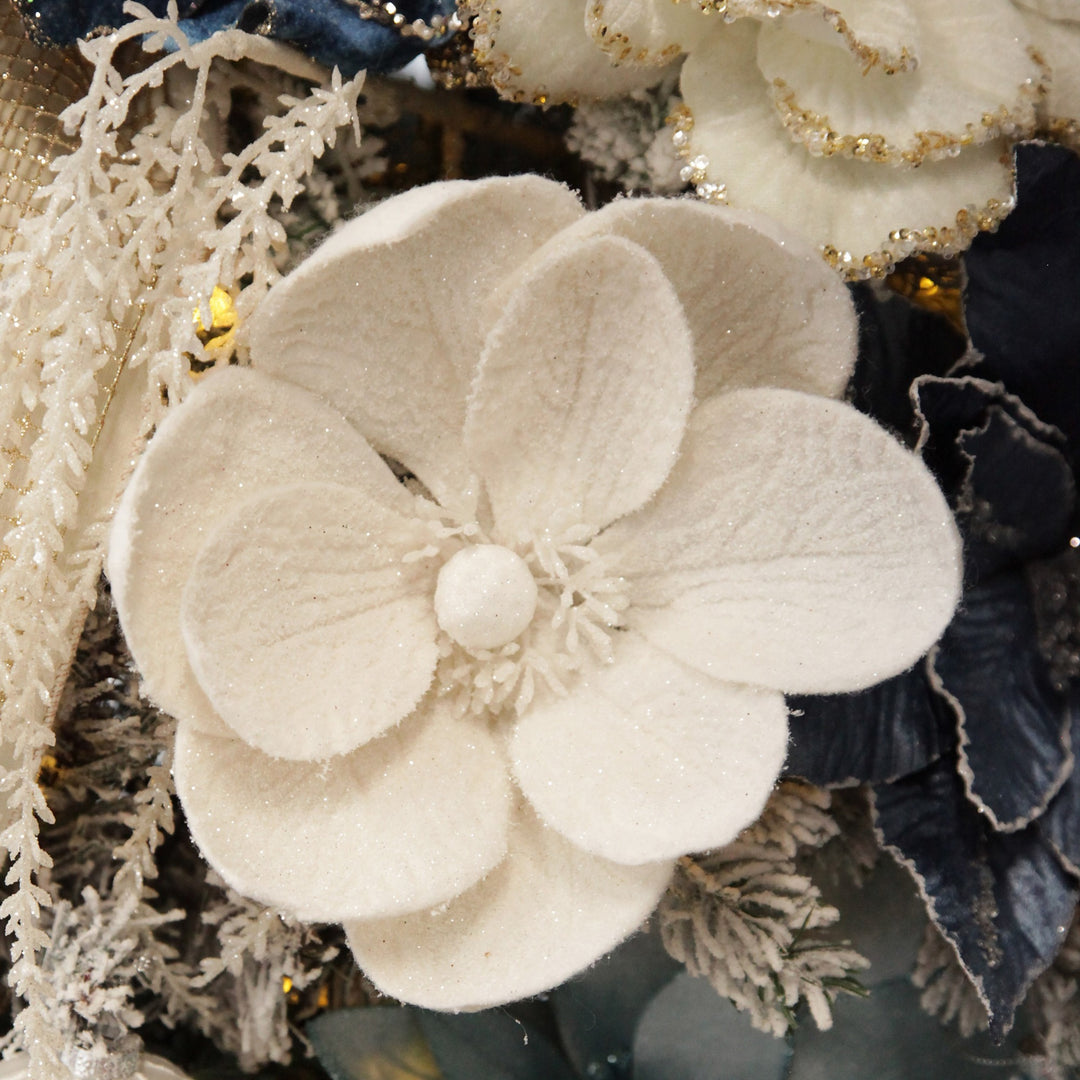 Ivory Magnolia Flower Stem
