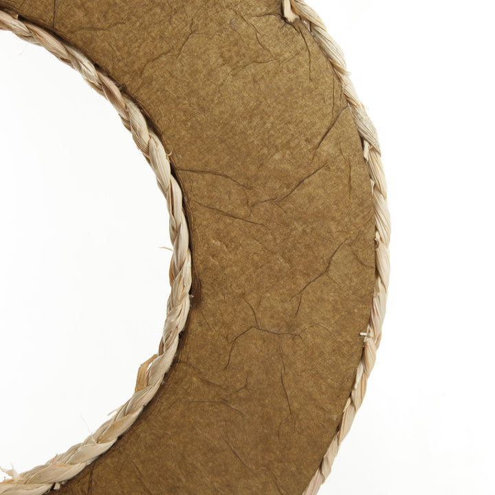 Coastal Natural Braided Christmas Wreath