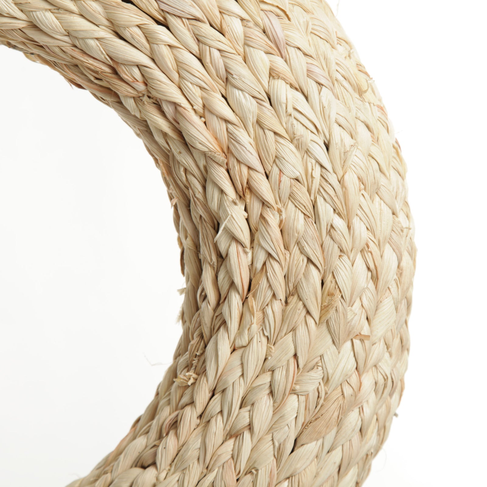 Coastal Natural Braided Christmas Wreath