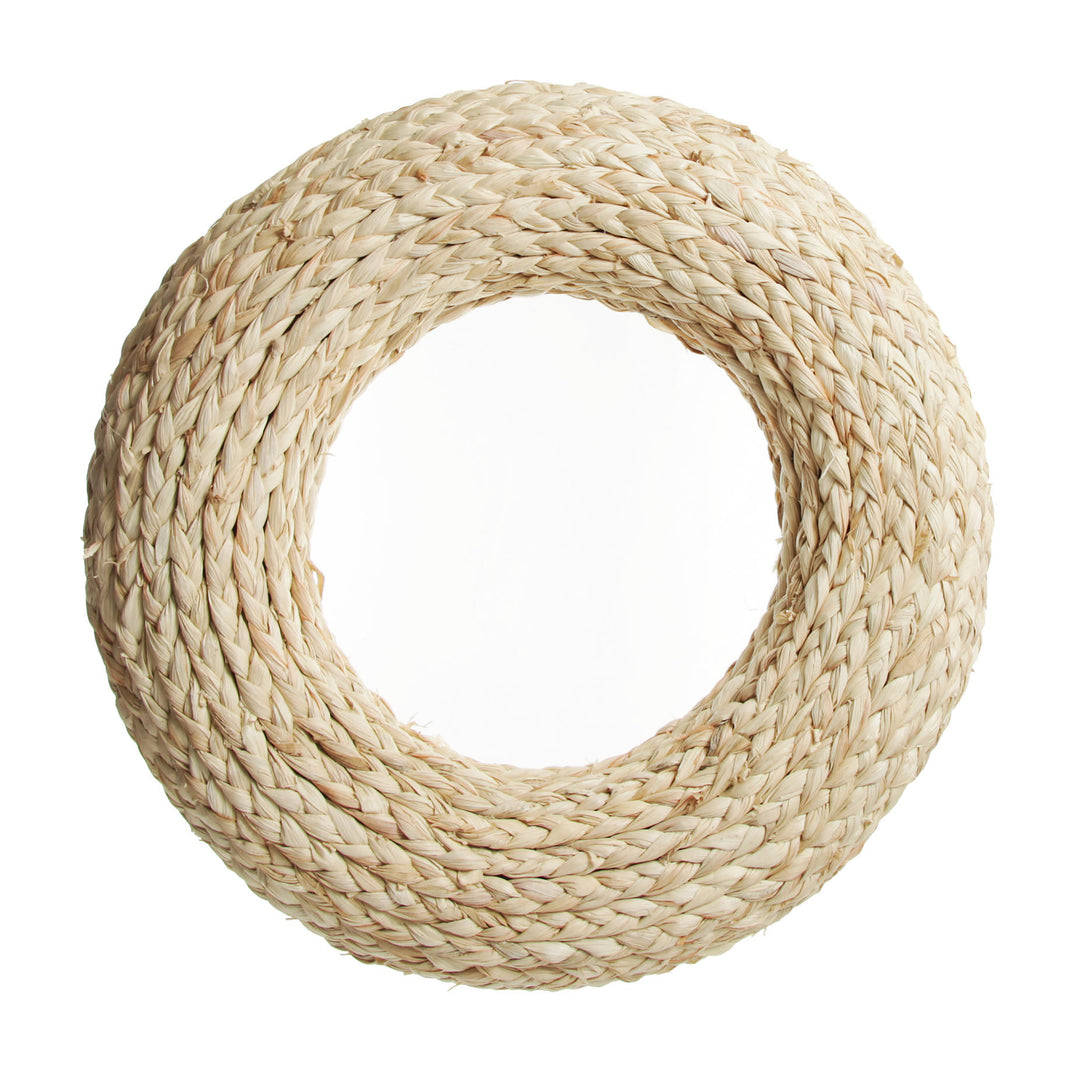 Coastal Natural Braided Christmas Wreath