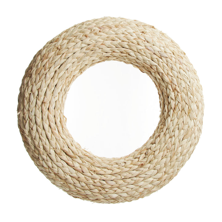 Coastal Natural Braided Christmas Wreath