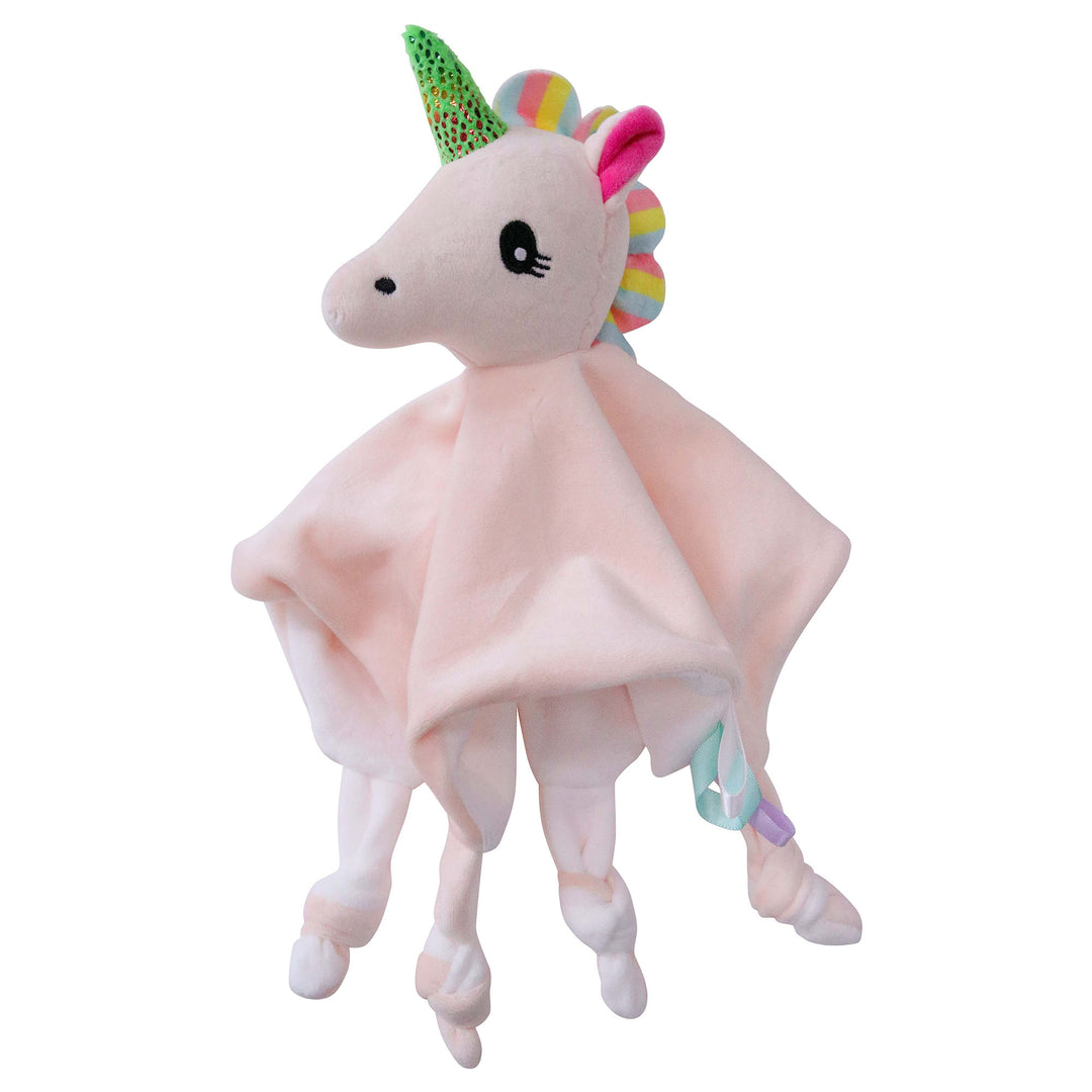 Comforter Blankie/ Rattle - Unicorn