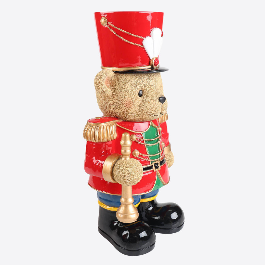Conducting Christmas Bear Nutcracker Ornament - 46cm