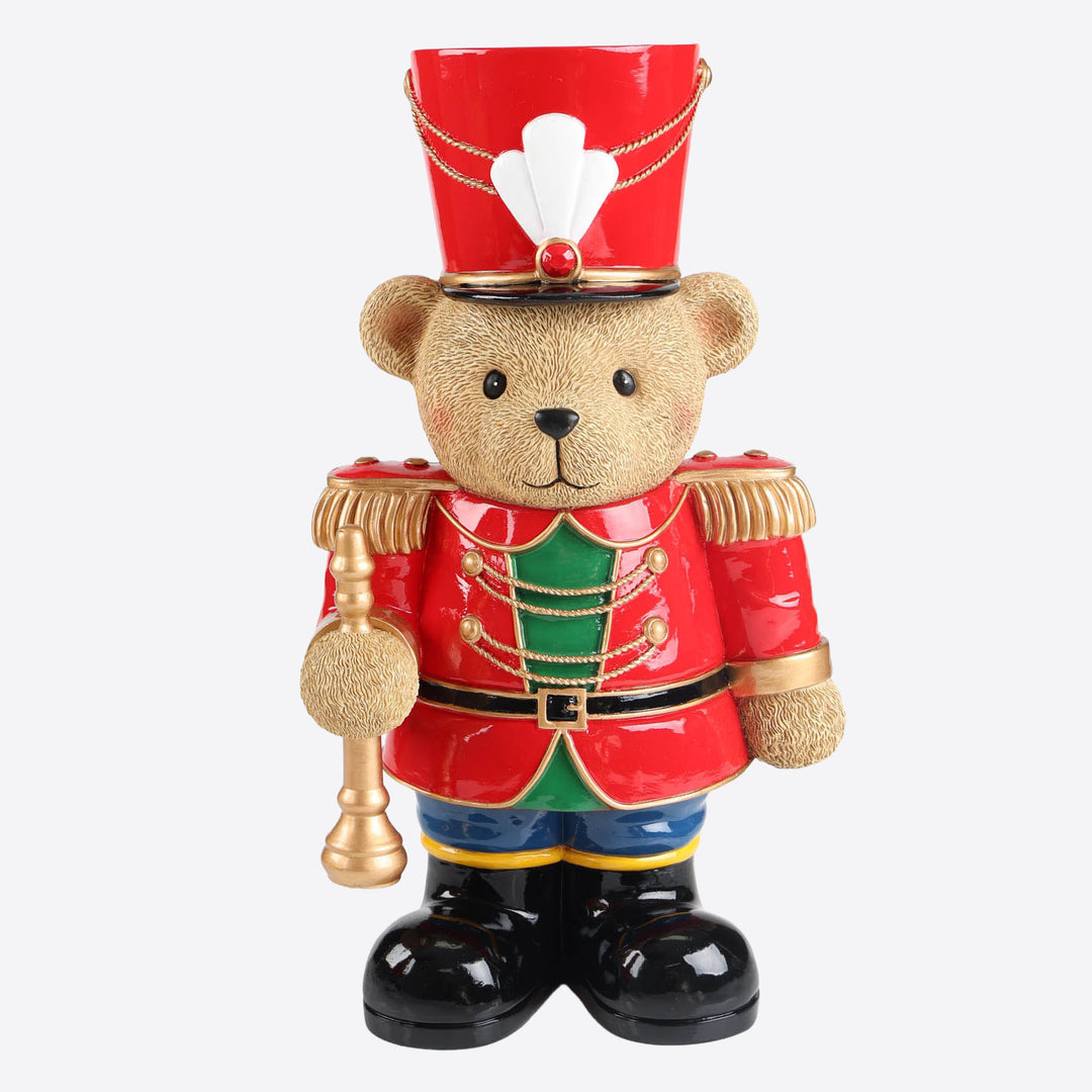Conducting Christmas Bear Nutcracker Ornament - 46cm