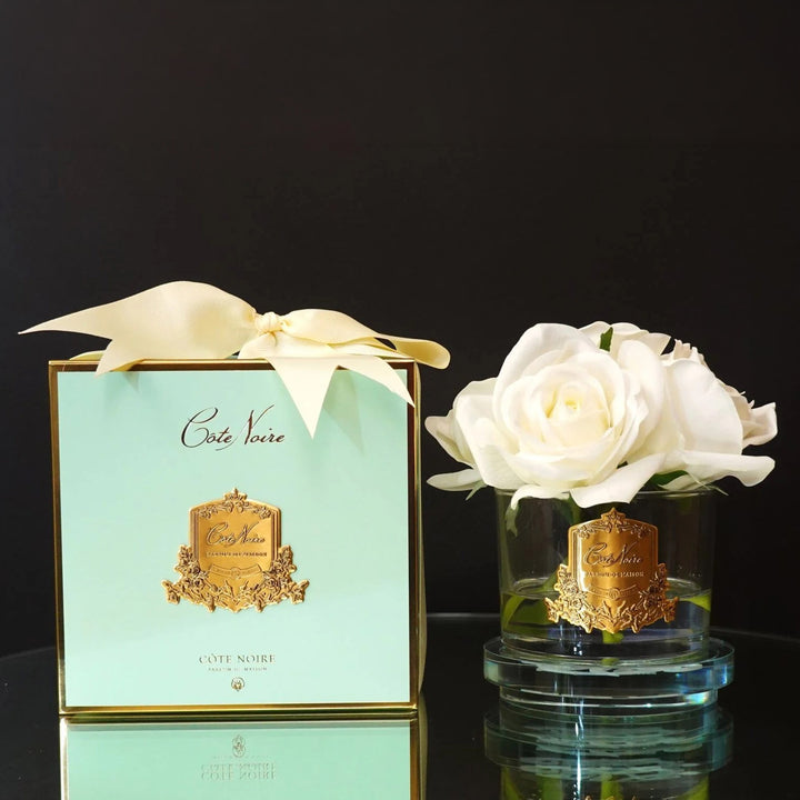 Cote Noire Perfumed Natural Touch 5 roses - Ivory White