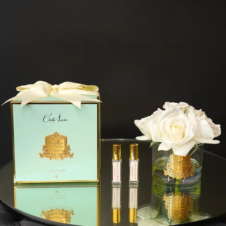 Cote Noire Perfumed Natural Touch 5 roses - Ivory White