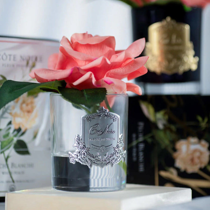 Cote Noire Perfumed Natural Touch Single Rose - Peach