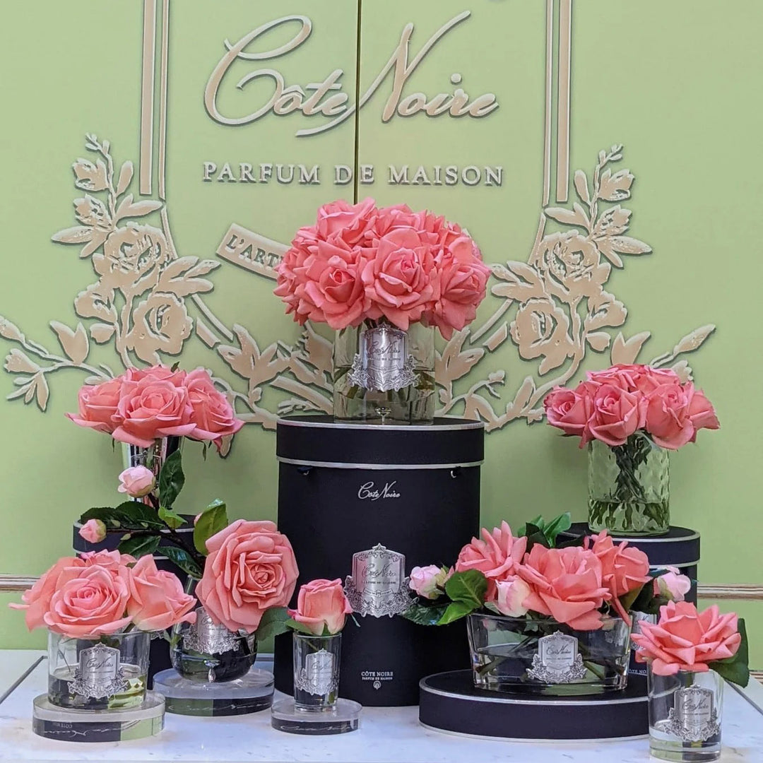 Cote Noire Perfumed Natural Touch Single Rose - Peach