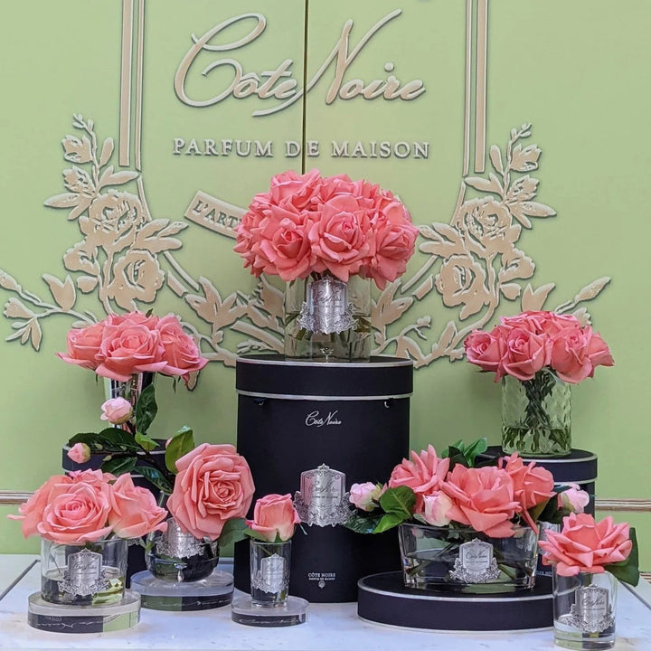 Cote Noire Perfumed Natural Touch Single Rose - Peach