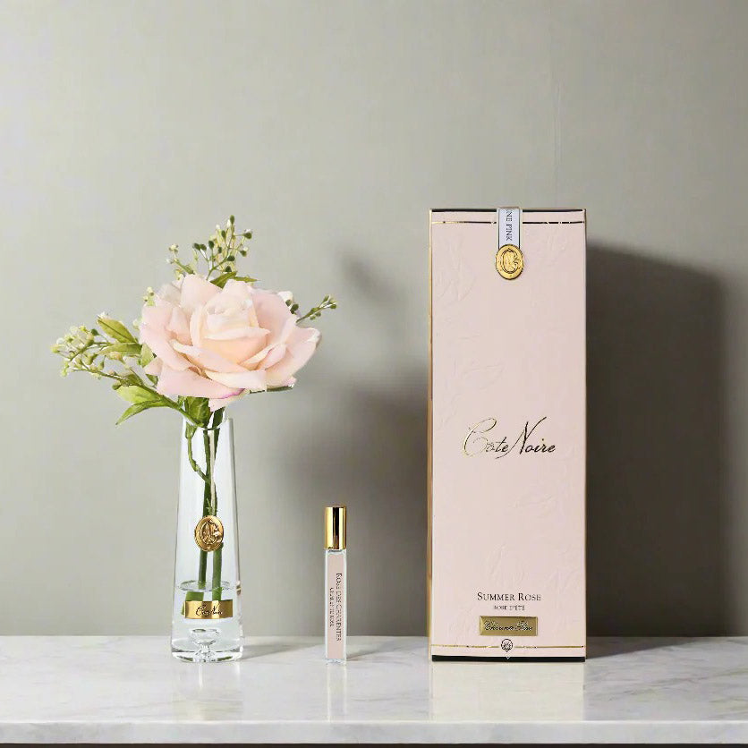 Cote Noire Summer Rose Champagne Pink - Gold Badge