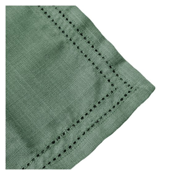Simon Cotton Napkin 4pk 45x45cm Forest