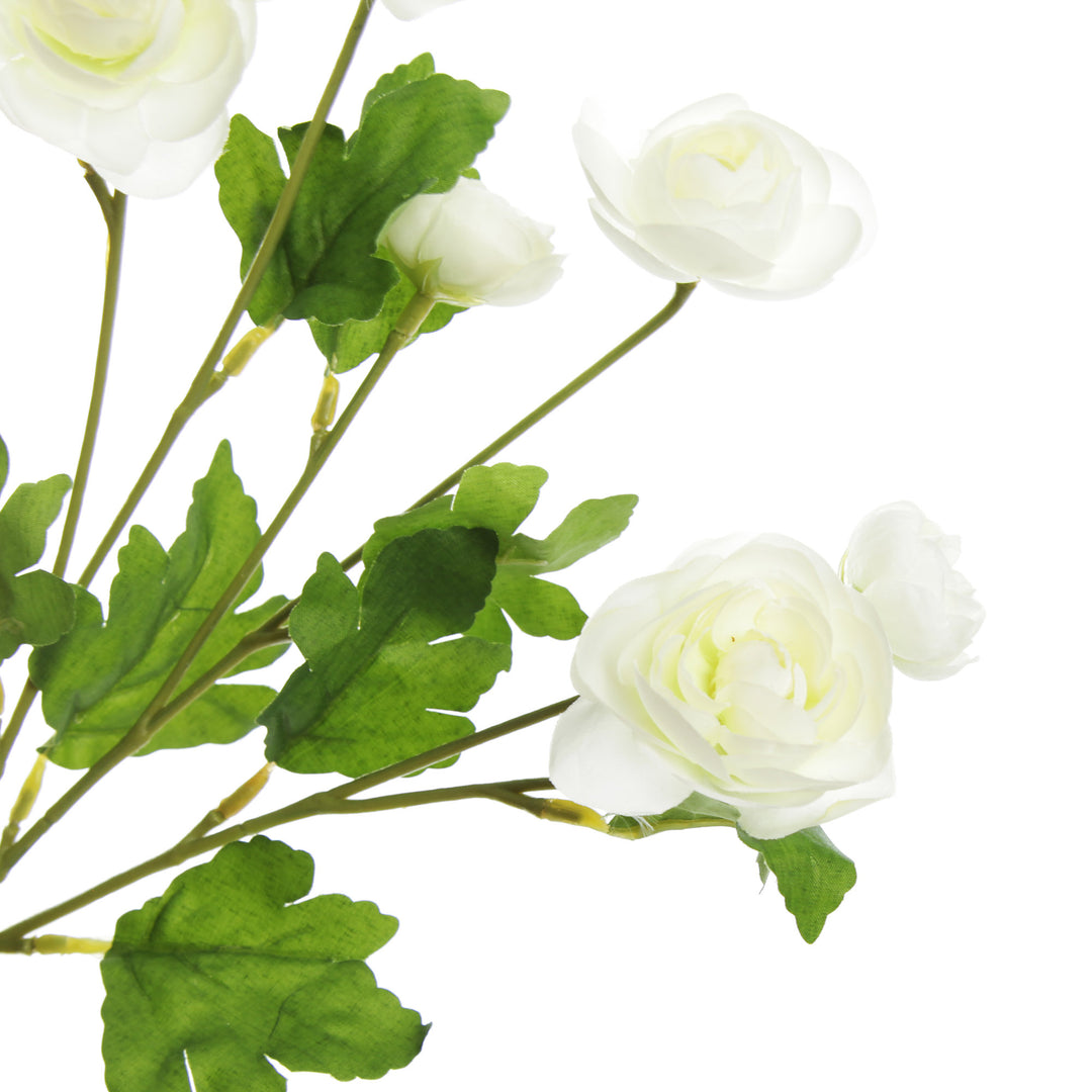 Cream Mini Ranunculus Flower Spray
