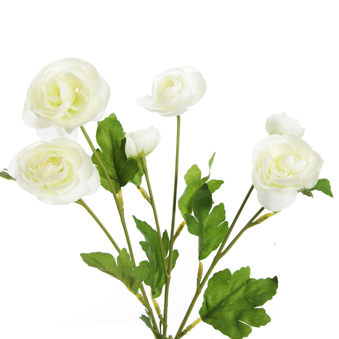 Cream Mini Ranunculus Flower Spray