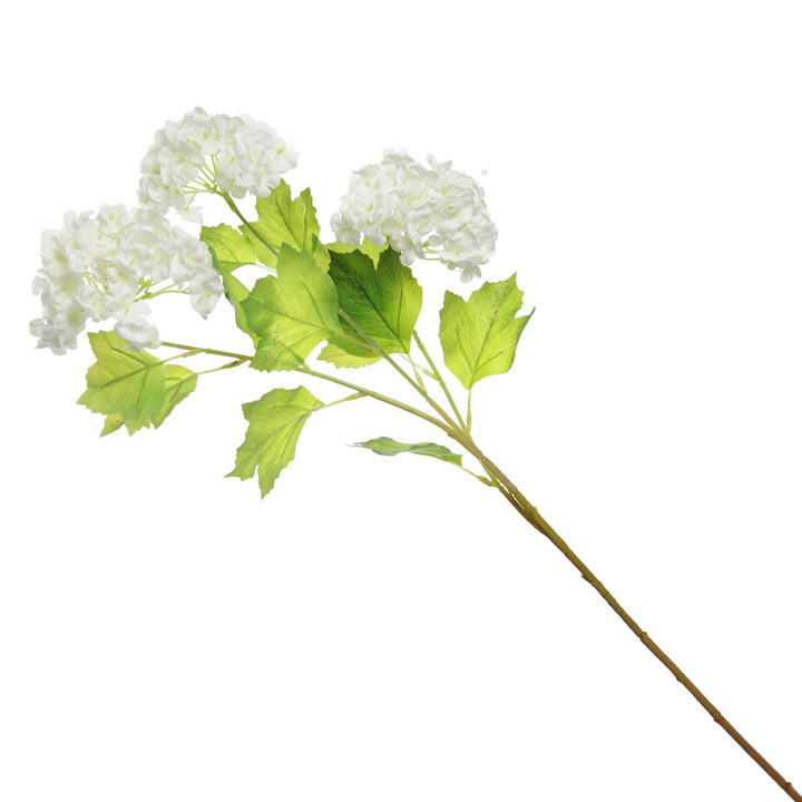 Cream Snow Ball Hydrangea Spray Whole image