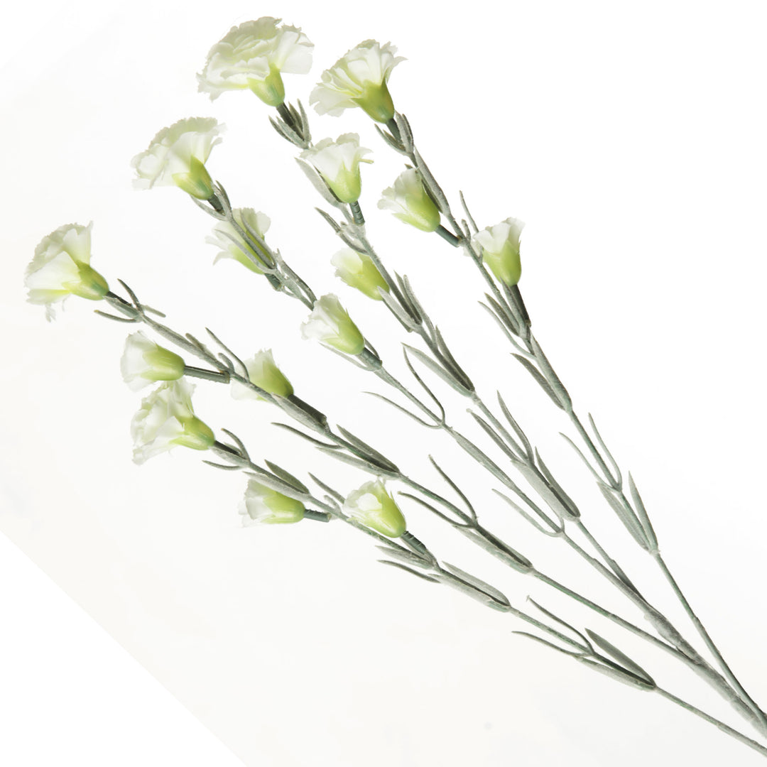 Cream Mini Carnation Spray