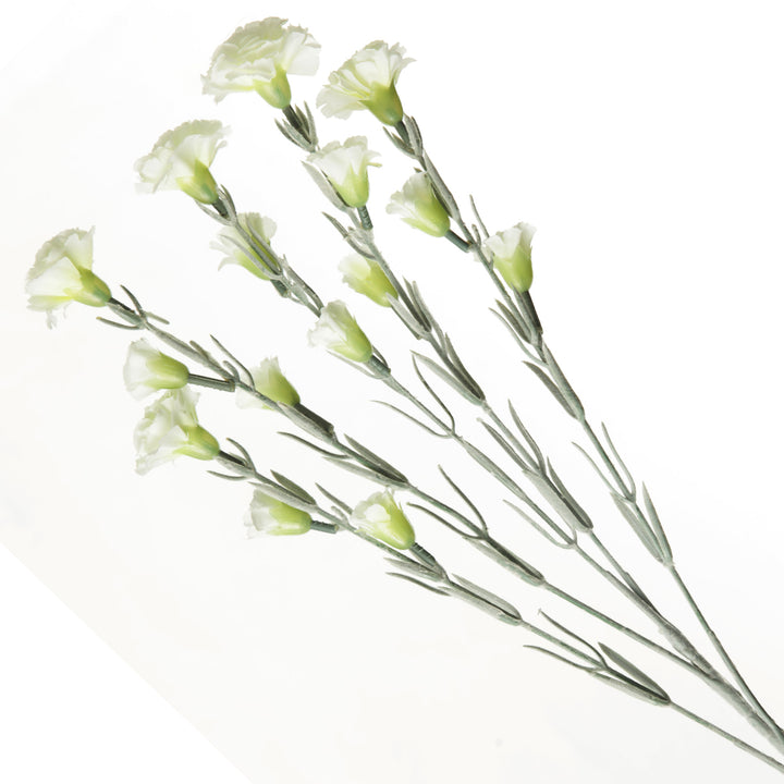 Cream Mini Carnation Spray
