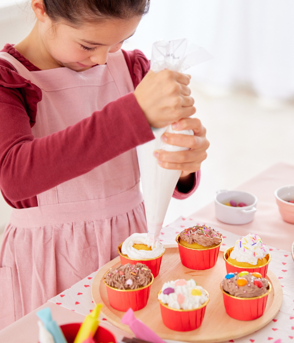 Cupcake and Cookie Decorating High Tea Kids Birthday Party
