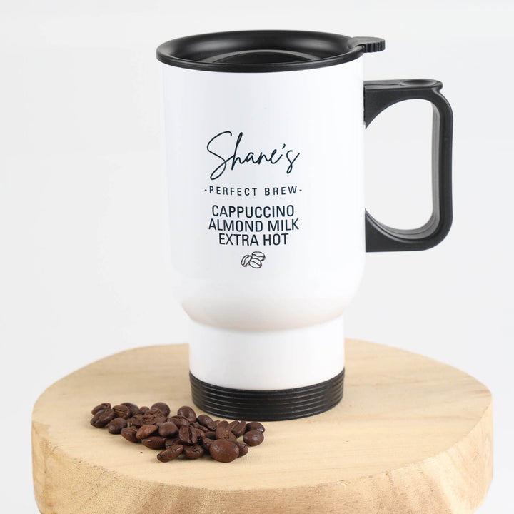 The Perfect Brew - Personalised Drink Order Mug